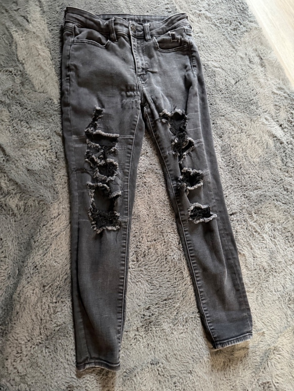 Black Ripped Jeans